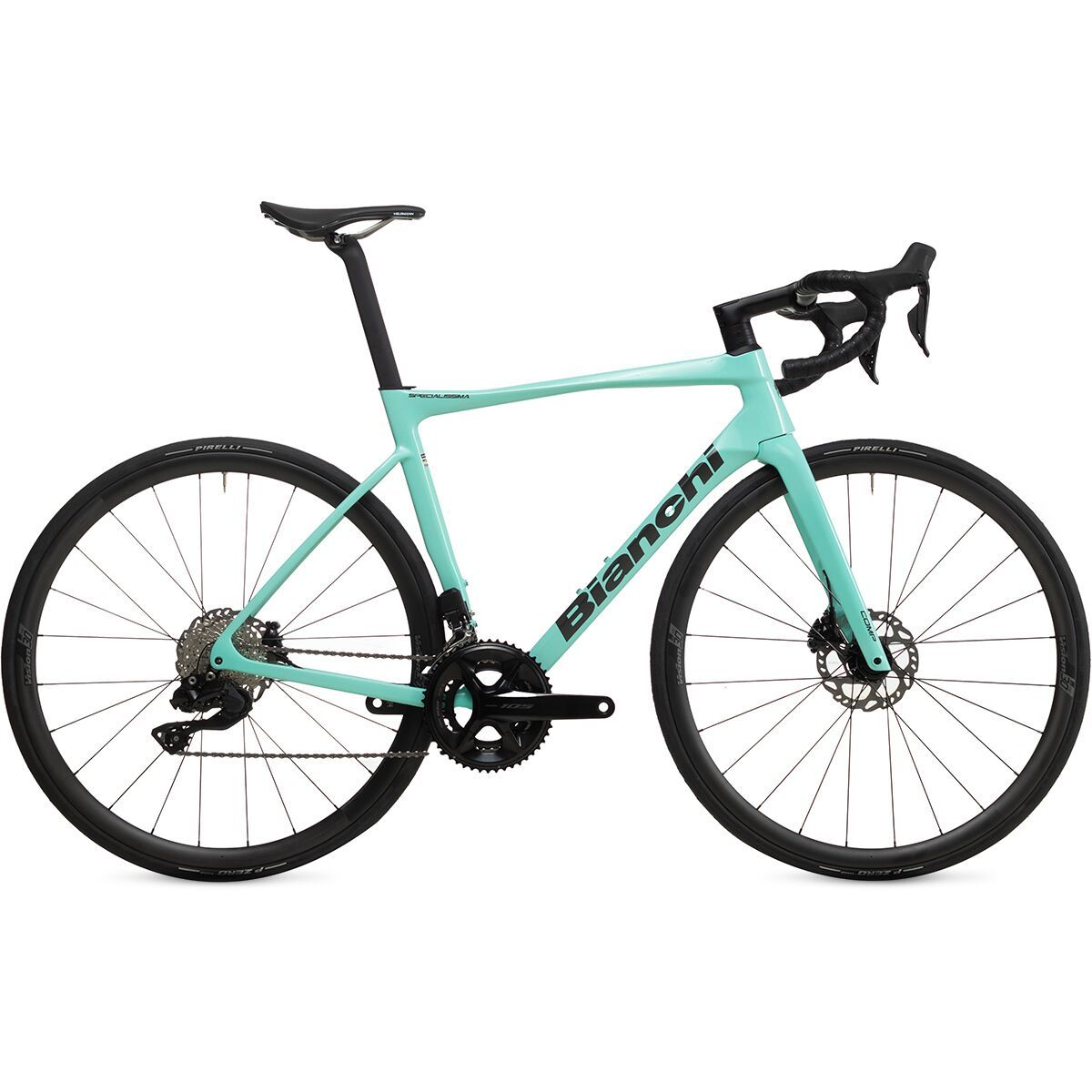 Bianchi Specialissima Comp 105 Di2 Road Bike Ck16/Graphite, 55cm