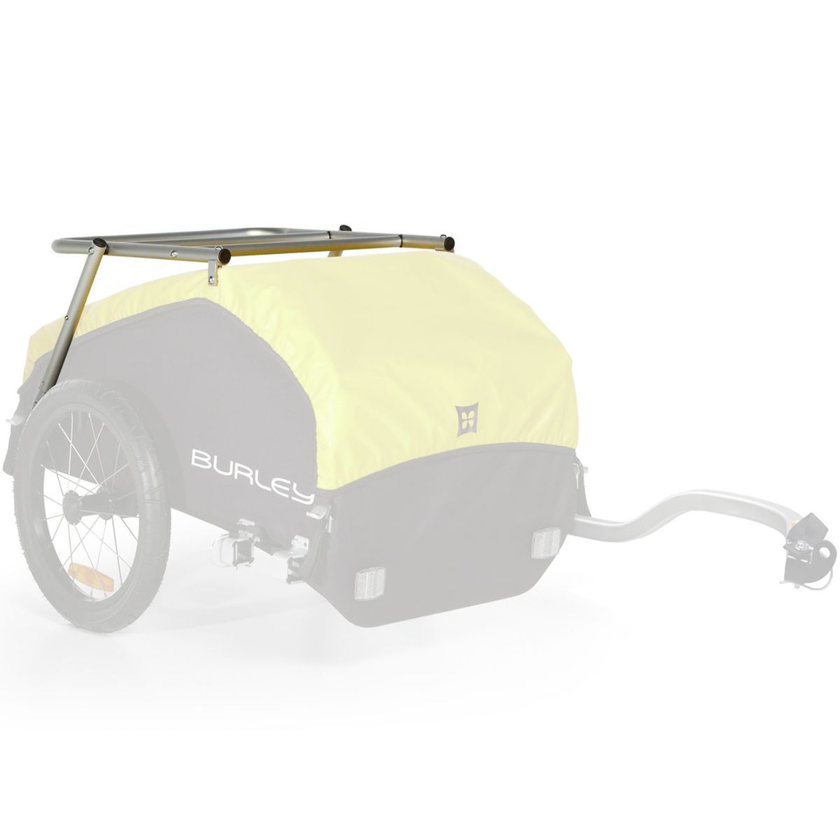 Burley Burley Nomad Bike Trailer Cargo Rack Aluminum, One Size - $89.99 at Competitive Cyclist