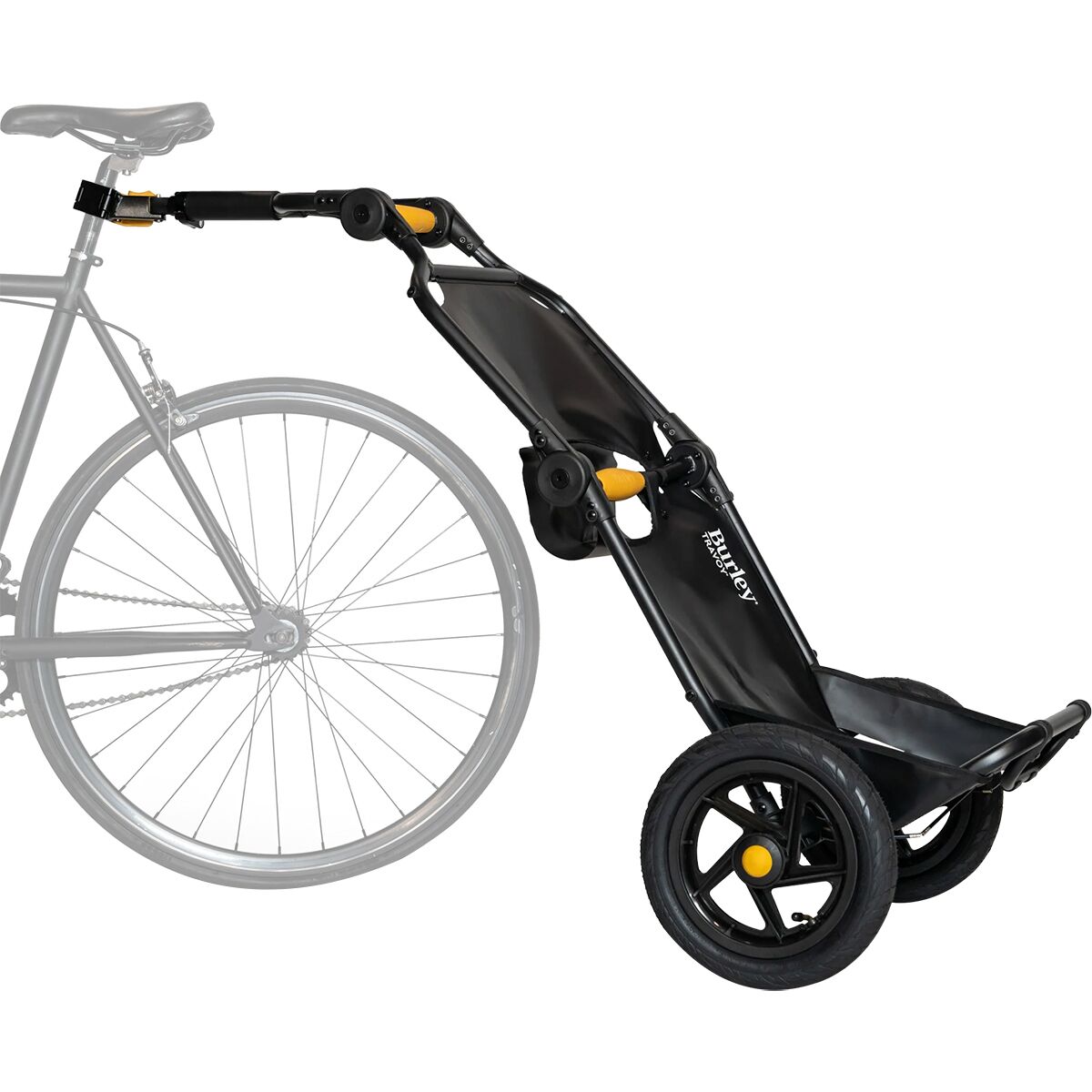 Burley Burley Travoy Bike Trailer Black/Yellow/White, One Size