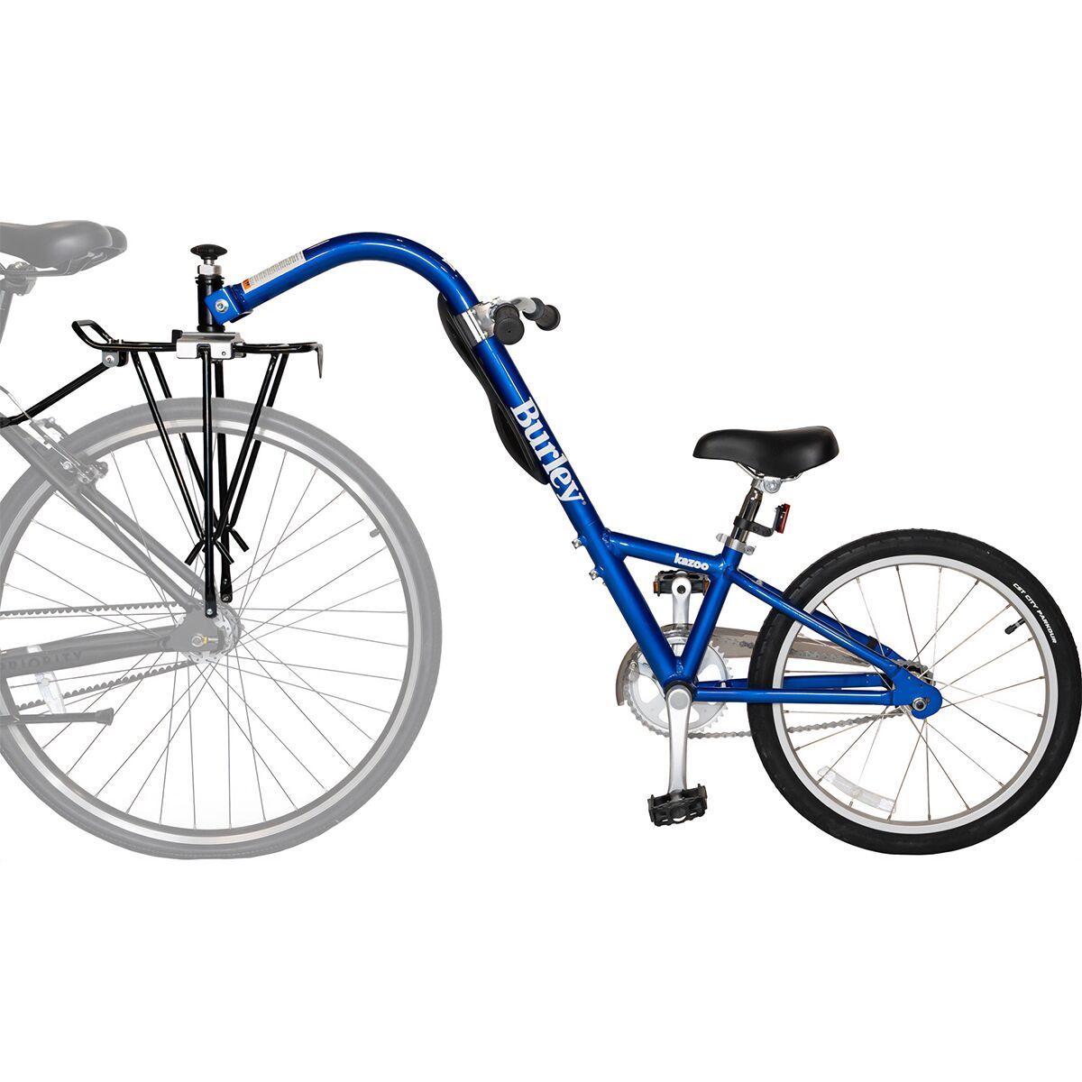 Burley Burley Kazoo Single-Speed Trailercycle Blue/White2, One Size