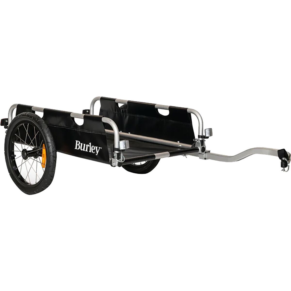 Burley Flatbed Utility Cargo Bike Trailer Black, One Size