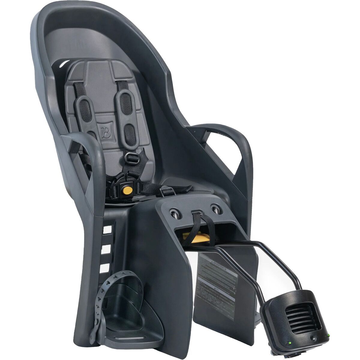 Burley Dash X FM Child Bike Seat Black/Grey, One Size