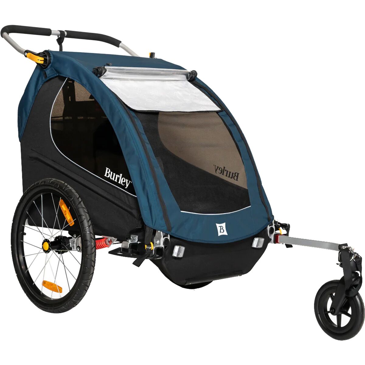 Burley Encore X Stroller Pacific Blue/Black/White, One Size