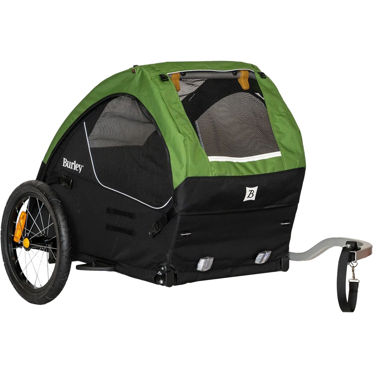 Burley Tail Wagon Fern Green/Black/White, One Size