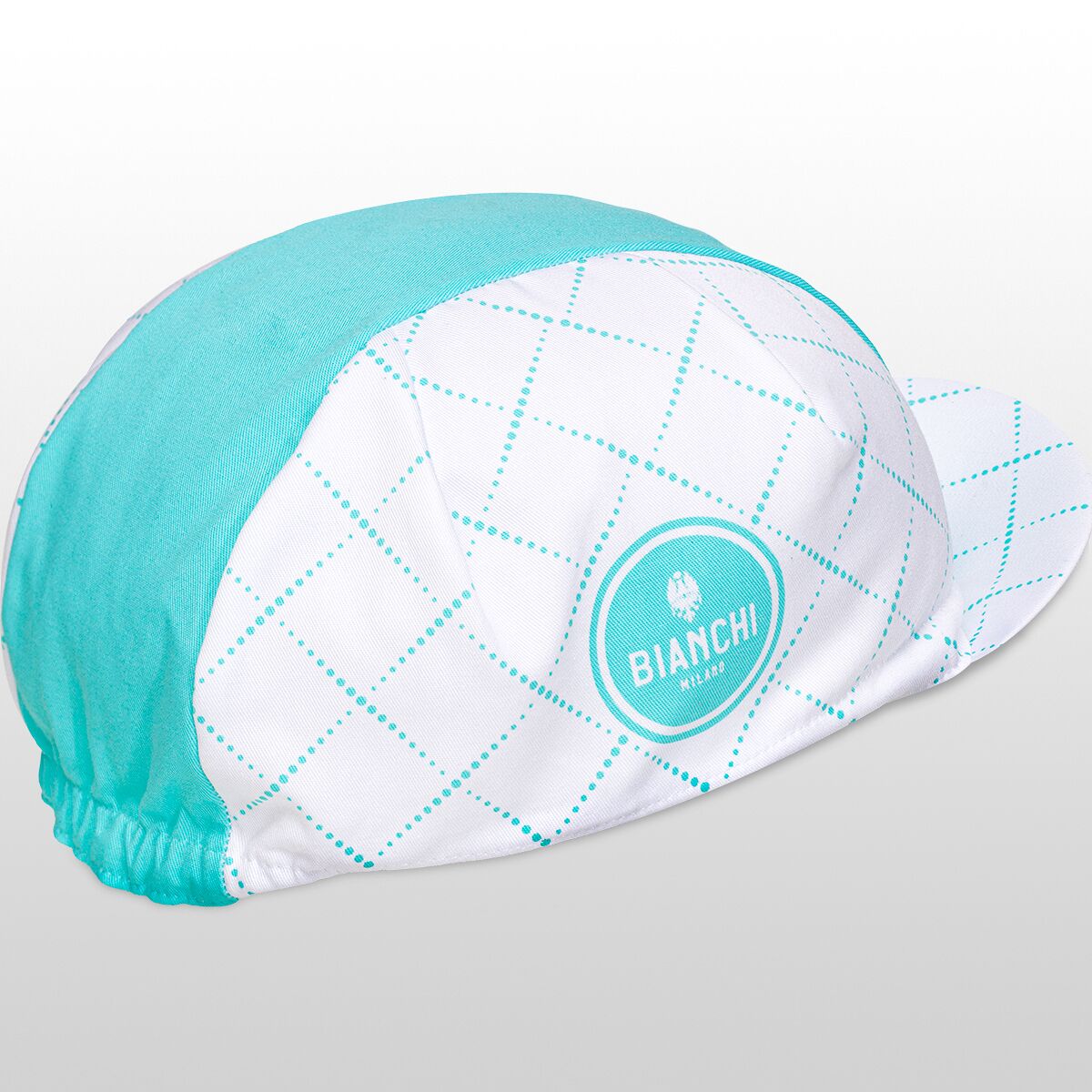 Casquette De Cyclisme Team Bianchi Piaggio - Blanc - Style Vintage