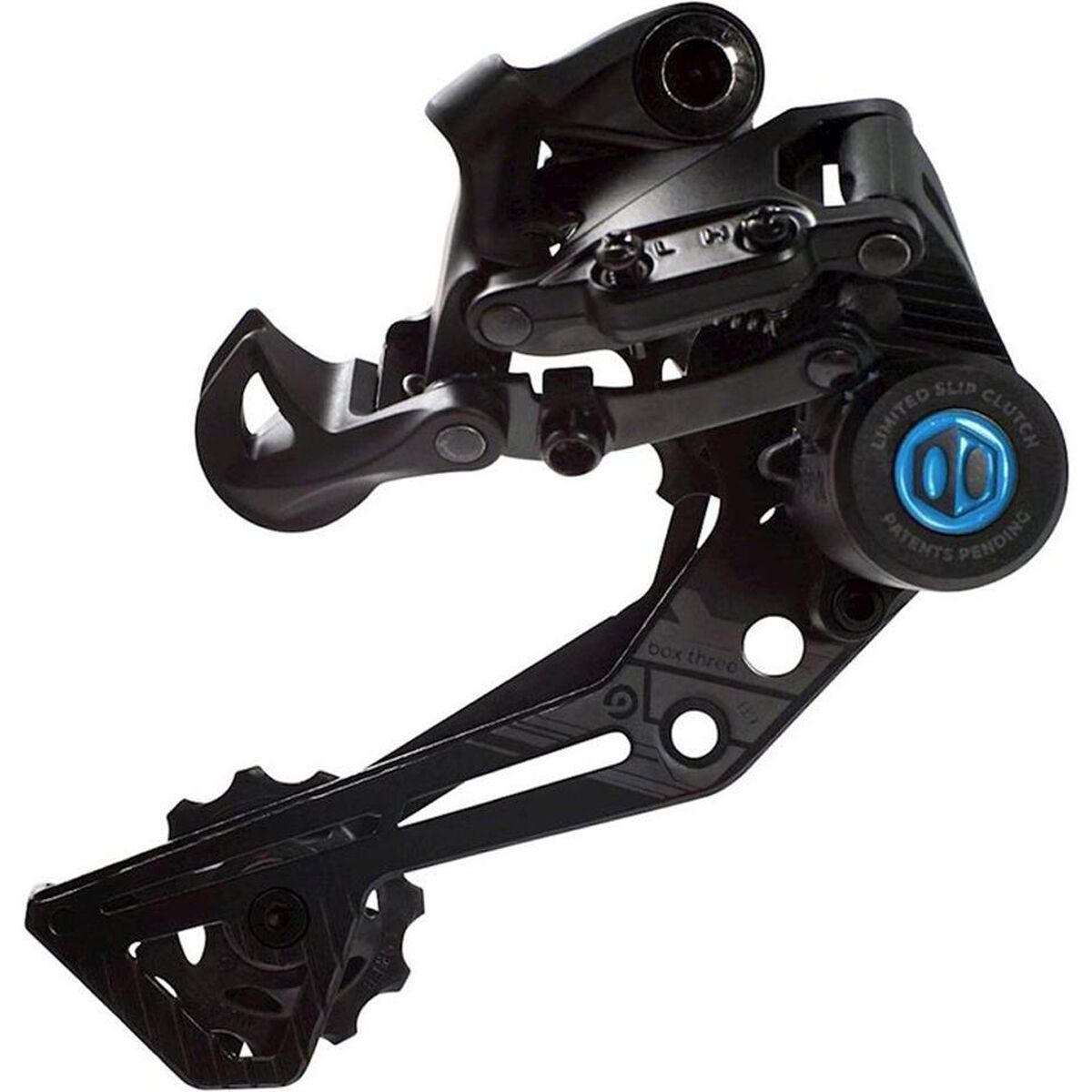 Box Components Box Components Three Prime 9 X-Wide Rear Derailleur - 9-Speed Long Cage Matte Black, 9 Speed
