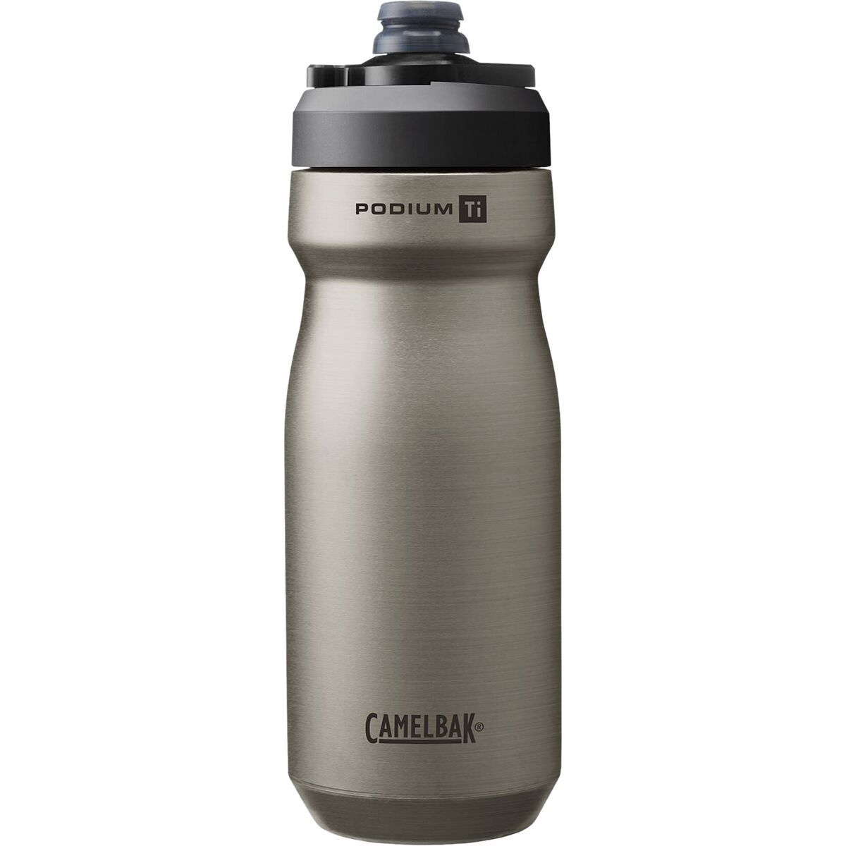 CamelBak Podium Titanium 18oz Bike Bottle Raw Titanium, One Size