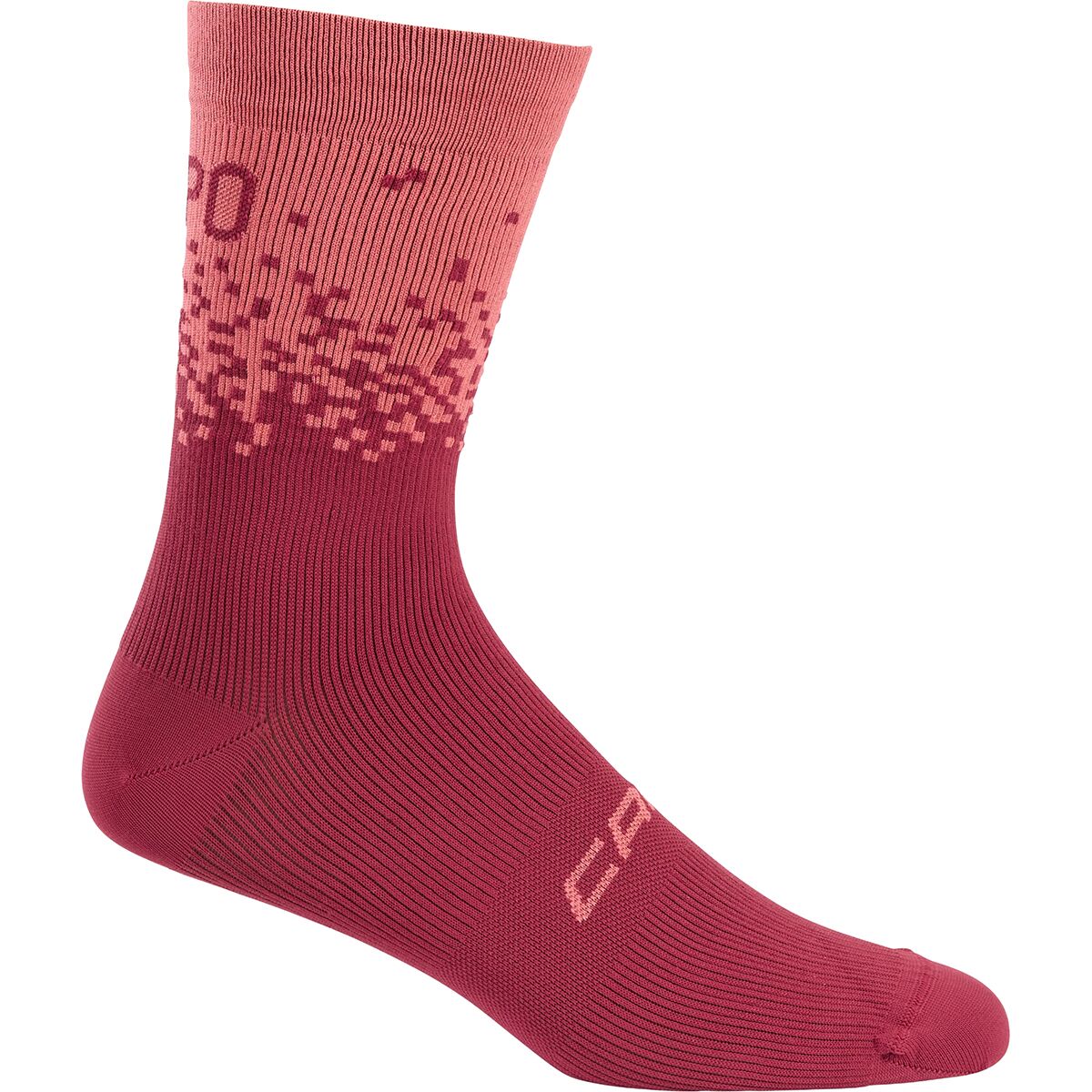 Capo Cycling Apparel | Capo Ac 18 Fade Sock Men's | Size Large/extra Large In Pink/dark Cherry