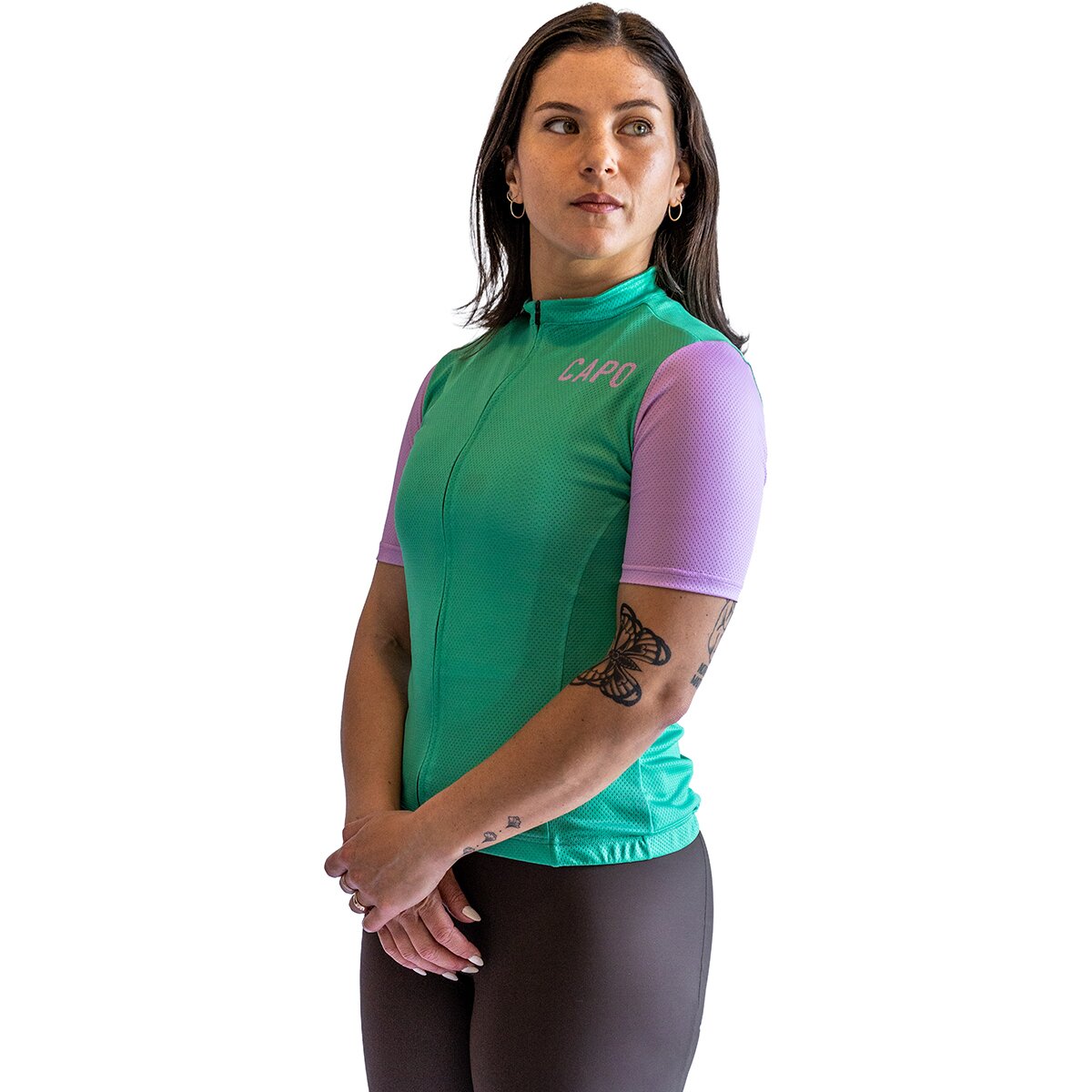 Capo Cycling Apparel | Capo Corsa Jersey Women's | Size Small In Cabbage/lavender