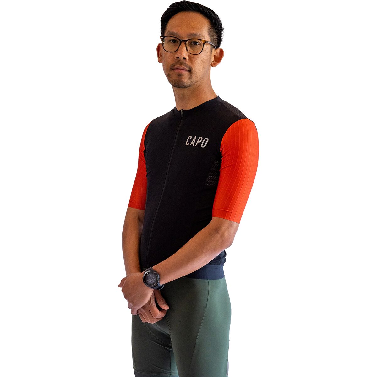 Capo Capo G.S. Padrone Aero Jersey - Men's Red Earth, L