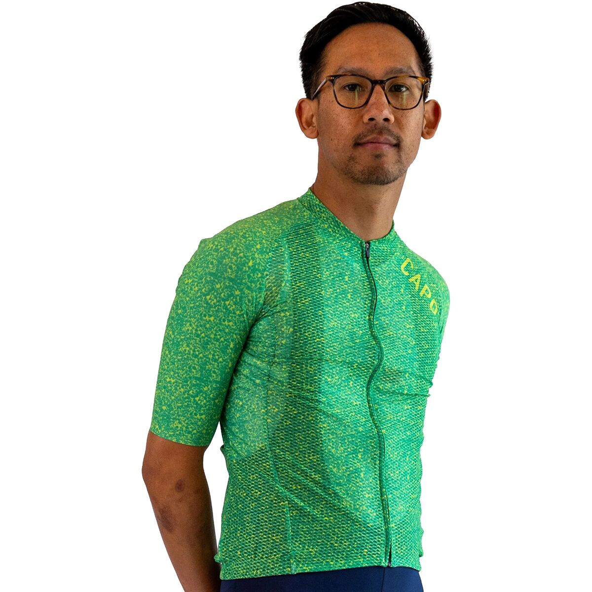 Capo Capo Super Corsa Aria Jersey - Men's Parakeet Pebbles, L