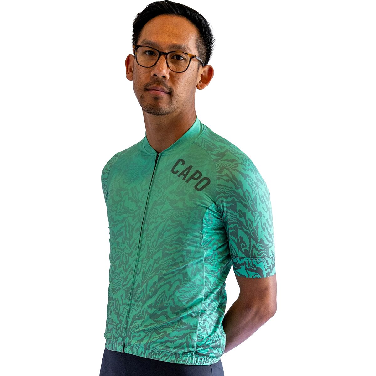 Capo Super Corsa Fade Jersey - Men's Cabbage Marble, XXL