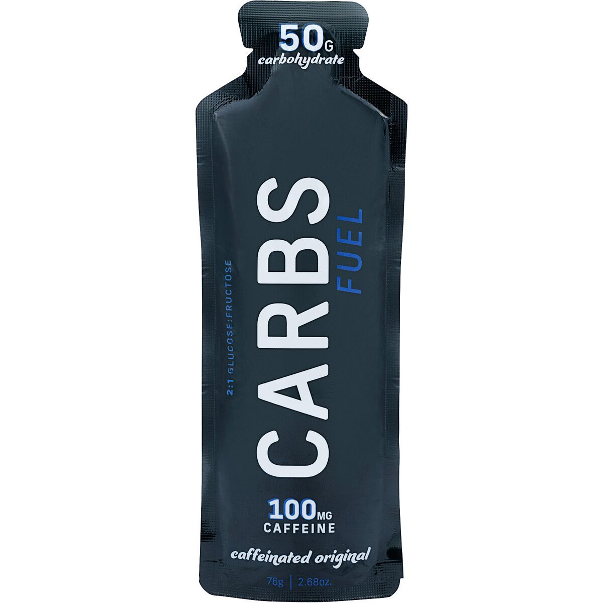 Carbs Fuel Caffeinated Energy Gels 50g, 12 Pack