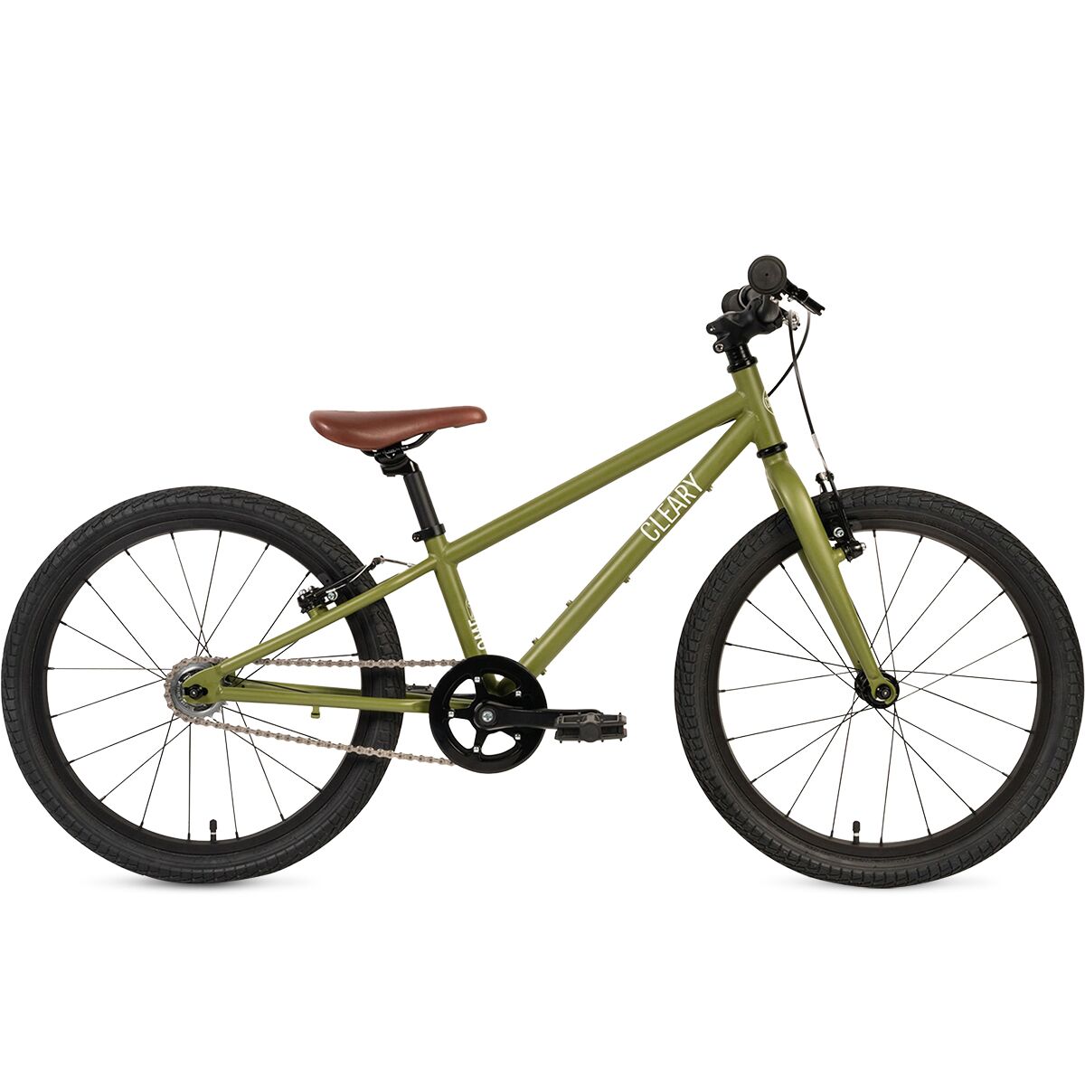 Cleary Bikes Owl 20in Single Speed Bike - Kids' Desert Green/Cream, One Size