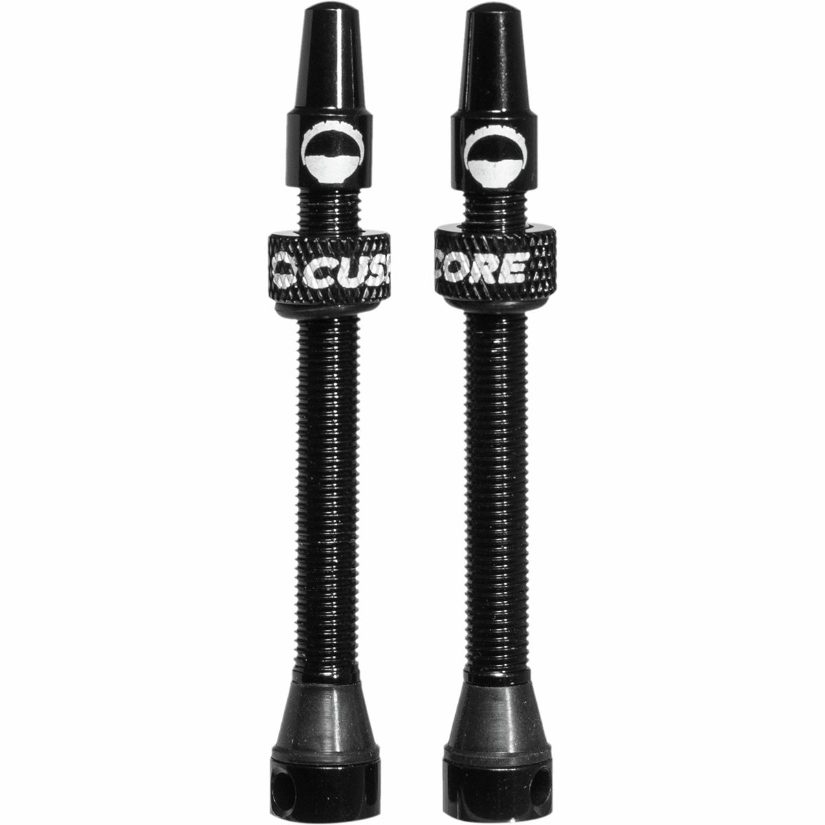 Cushcore | Valve Set | Black | 55Mm Pair | Rubber