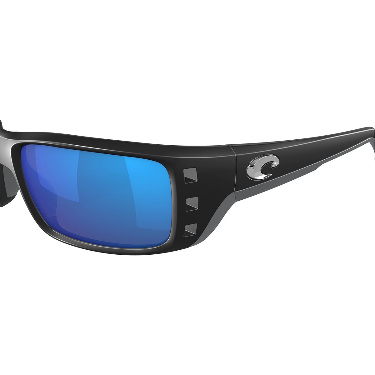Costa 380G Wingman Polarized Sunglasses Unisex Costa Whitetip PRO M (57-18) with Gray lenses and Matte Gray  main image 4