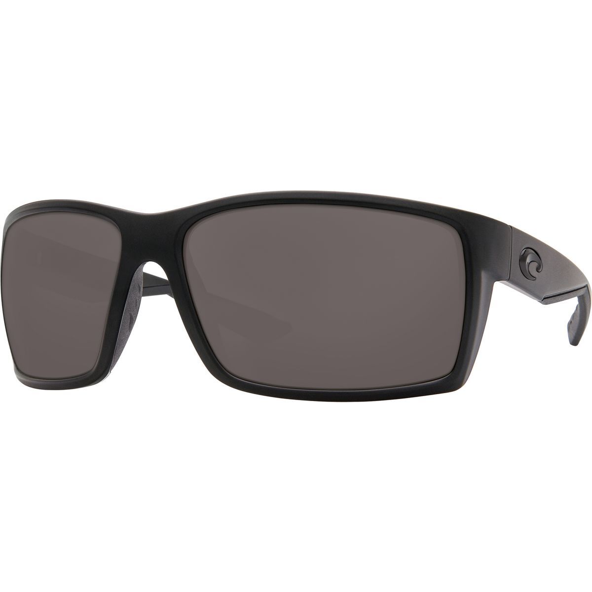 Costa Costa Reefton 580P Polarized Sunglasses Blackout Gray 580p, One Size - Men's