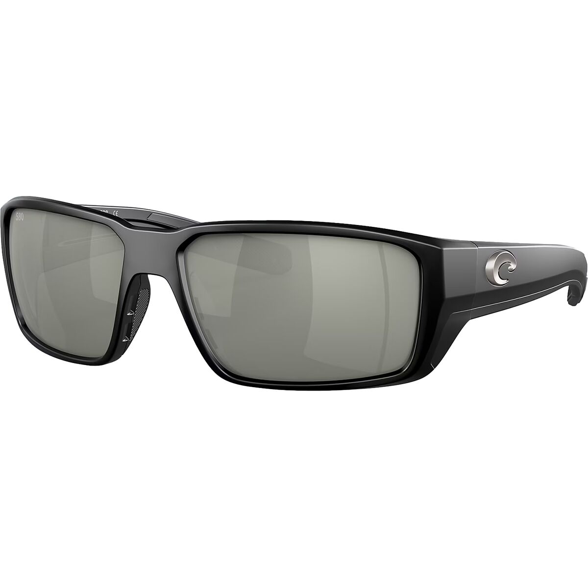 Costa Costa Fantail Pro 580G Polarized Sunglasses Matte Black/580G Glass/Gray, One Size - Men's