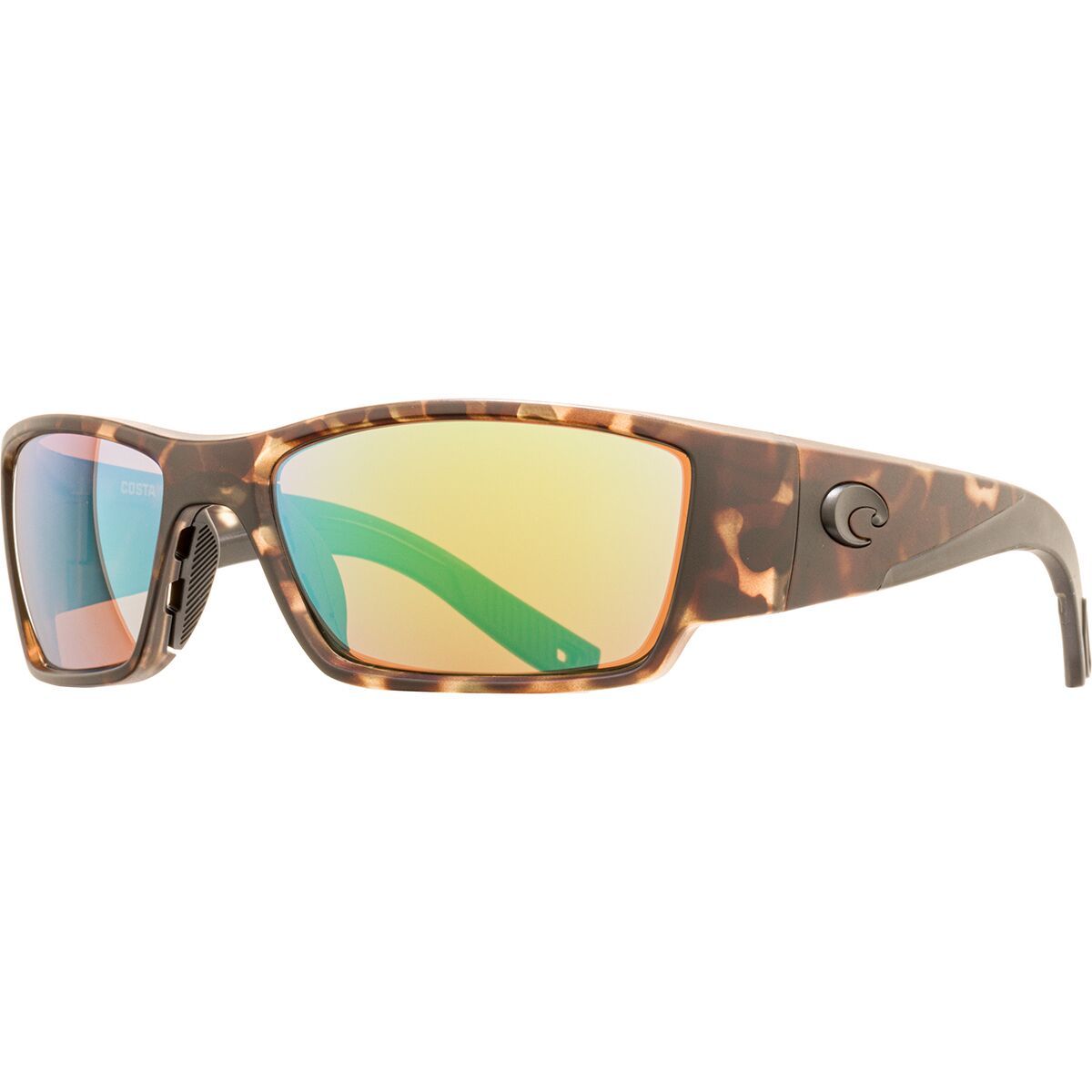 Costa Costa Corbina Pro 580G Sunglasses Wetlands Green Mirror, One Size - Men's