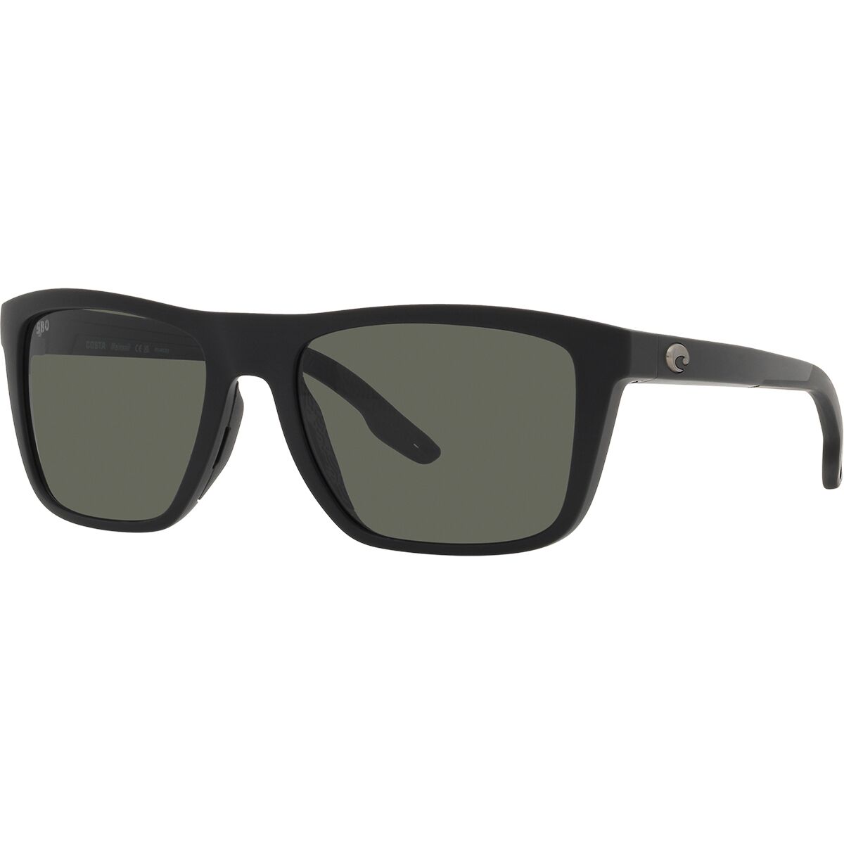 Costa Costa Mainsail 580G Sunglasses Mt Black Gray, One Size - Men's