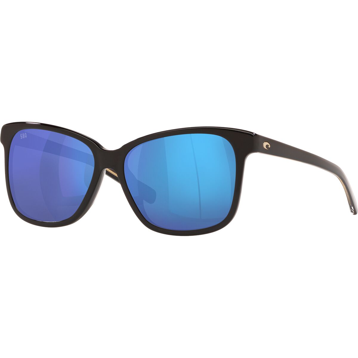 Costa Costa Mayfly 580G Sunglasses Mt Black Blue Mirror, One Size - Men's