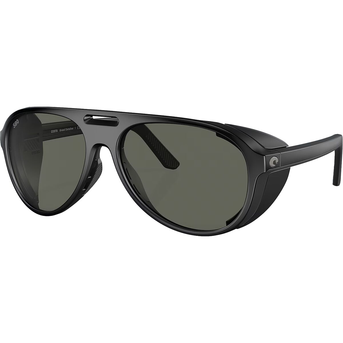 Costa Costa Grand Catalina 580P Polarized Sunglasses Matte Black/Gray 580P, One Size