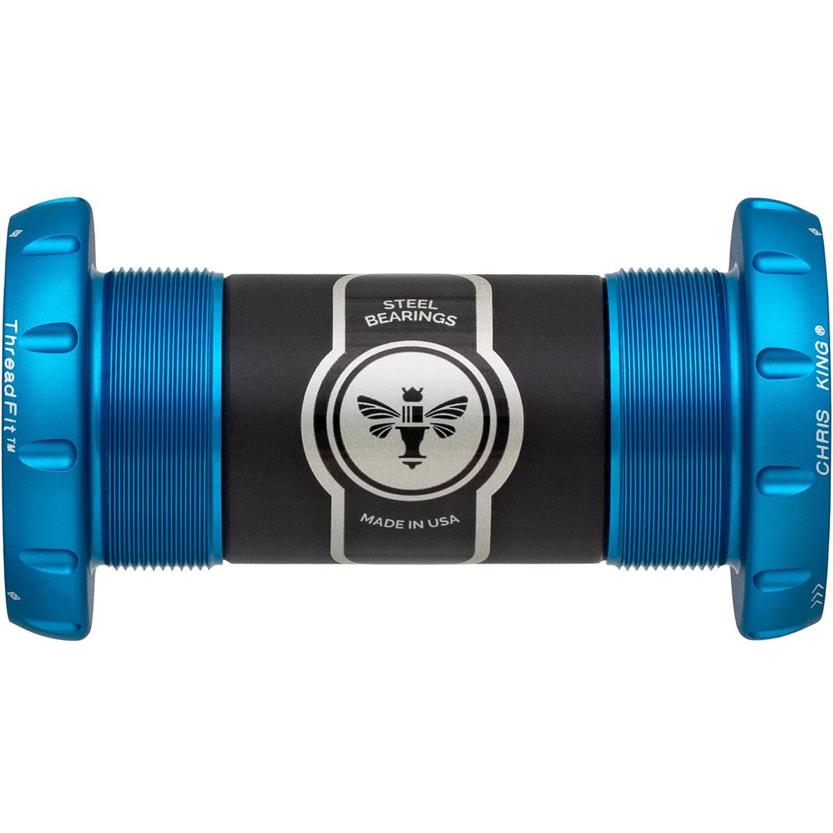 Chris King ThreadFit 30mm Bottom Bracket Matte Turquoise, Steel