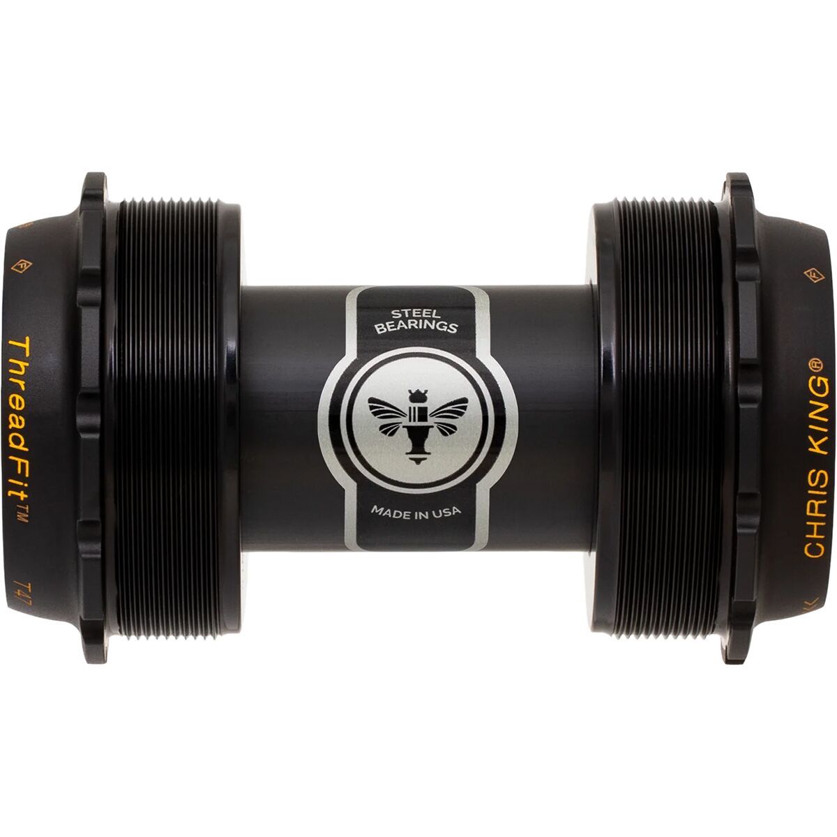 Chris King Chris King ThreadFit T47-24x Bottom Bracket Red, 24mm