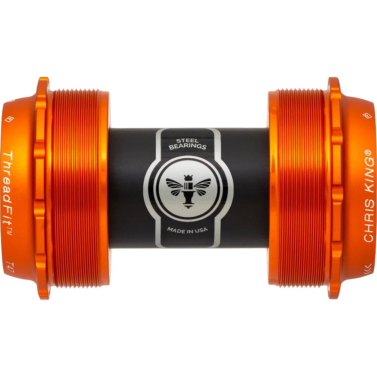 Chris King ThreadFit T47-24x Bottom Bracket Matte Mango, 24mm