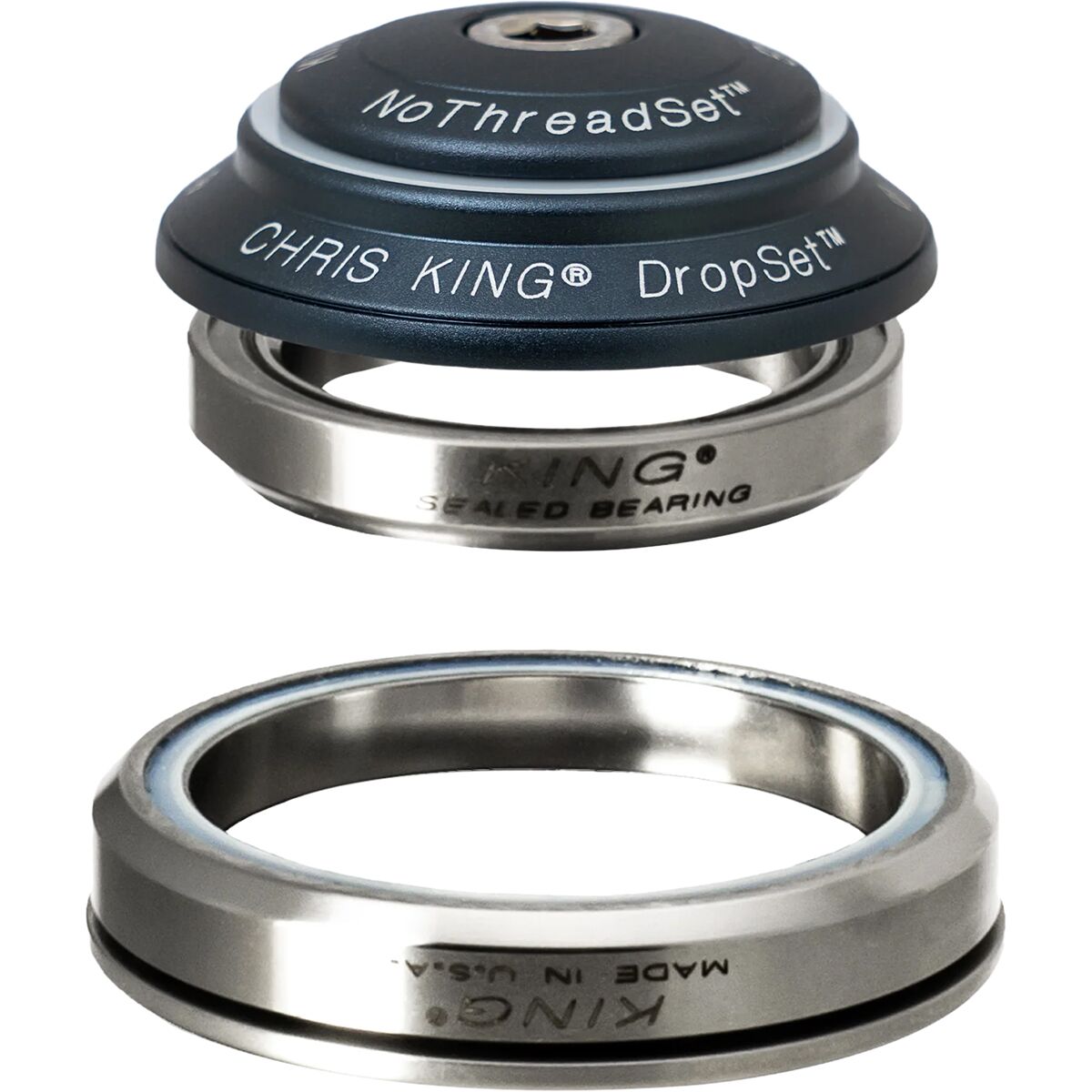 Chris King DropSet 2 Headset Midnight, 42mm Upper/52mm Lower
