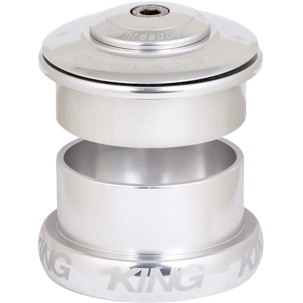 Chris King Inset 5 Headset Silver, 1.5in