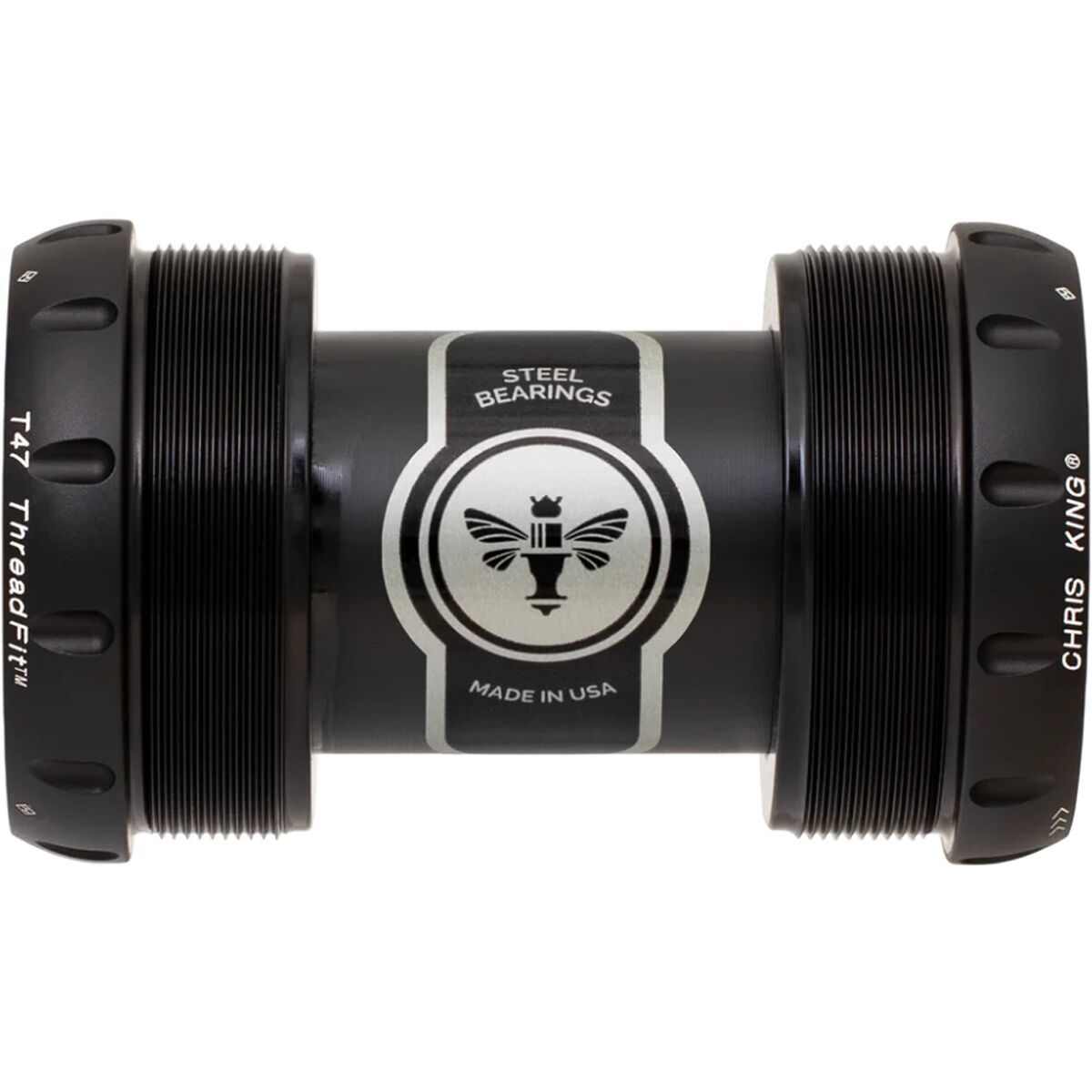 Chris King ThreadFit T47-30x Bottom Bracket Midnight, 30mm