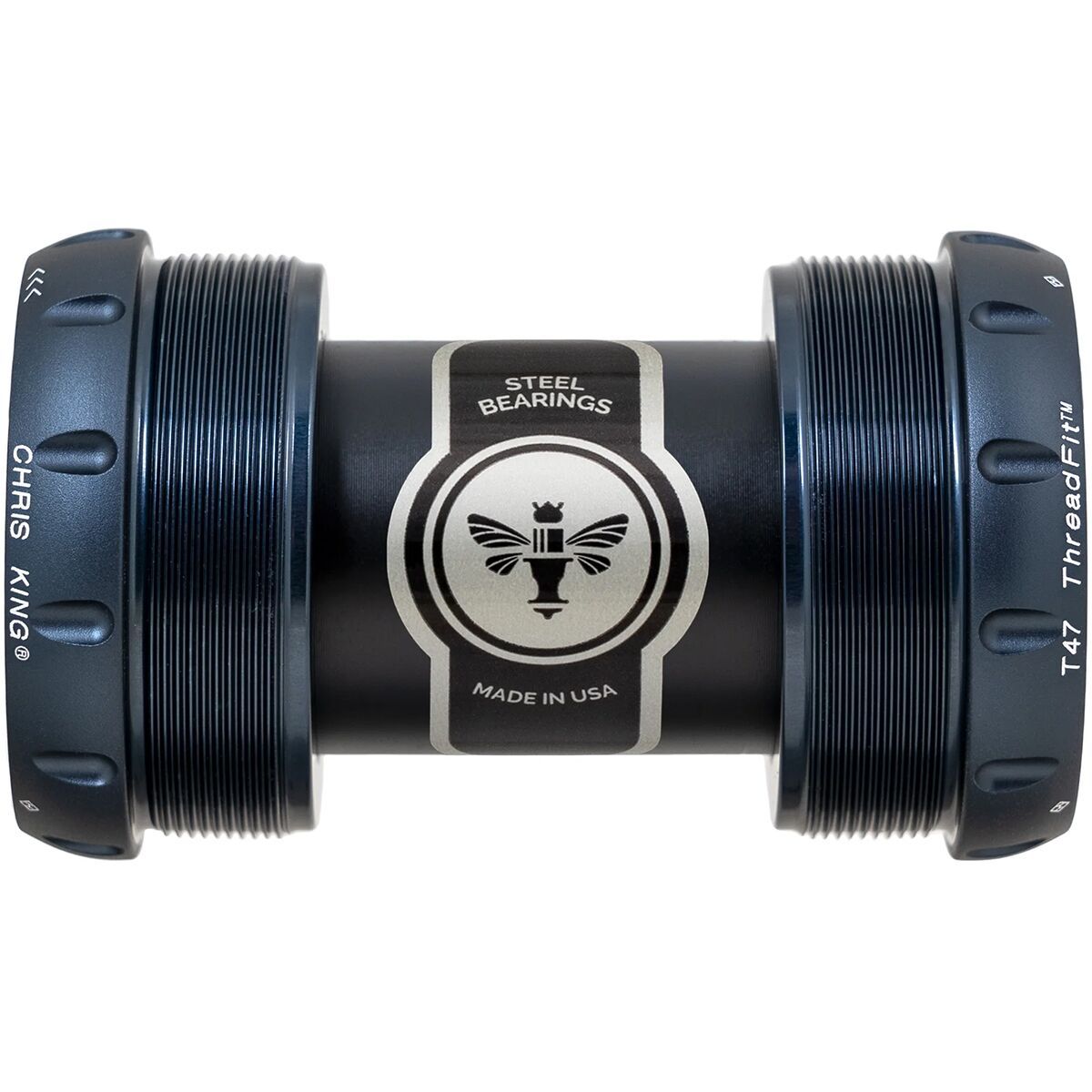 Chris King Chris King ThreadFit T47-30x Bottom Bracket Midnight, 30mm