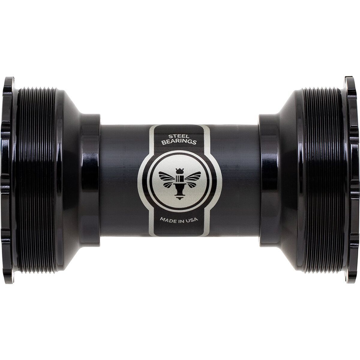 Chris King Chris King ThreadFit T47-24i Bottom Bracket Black, 24mm
