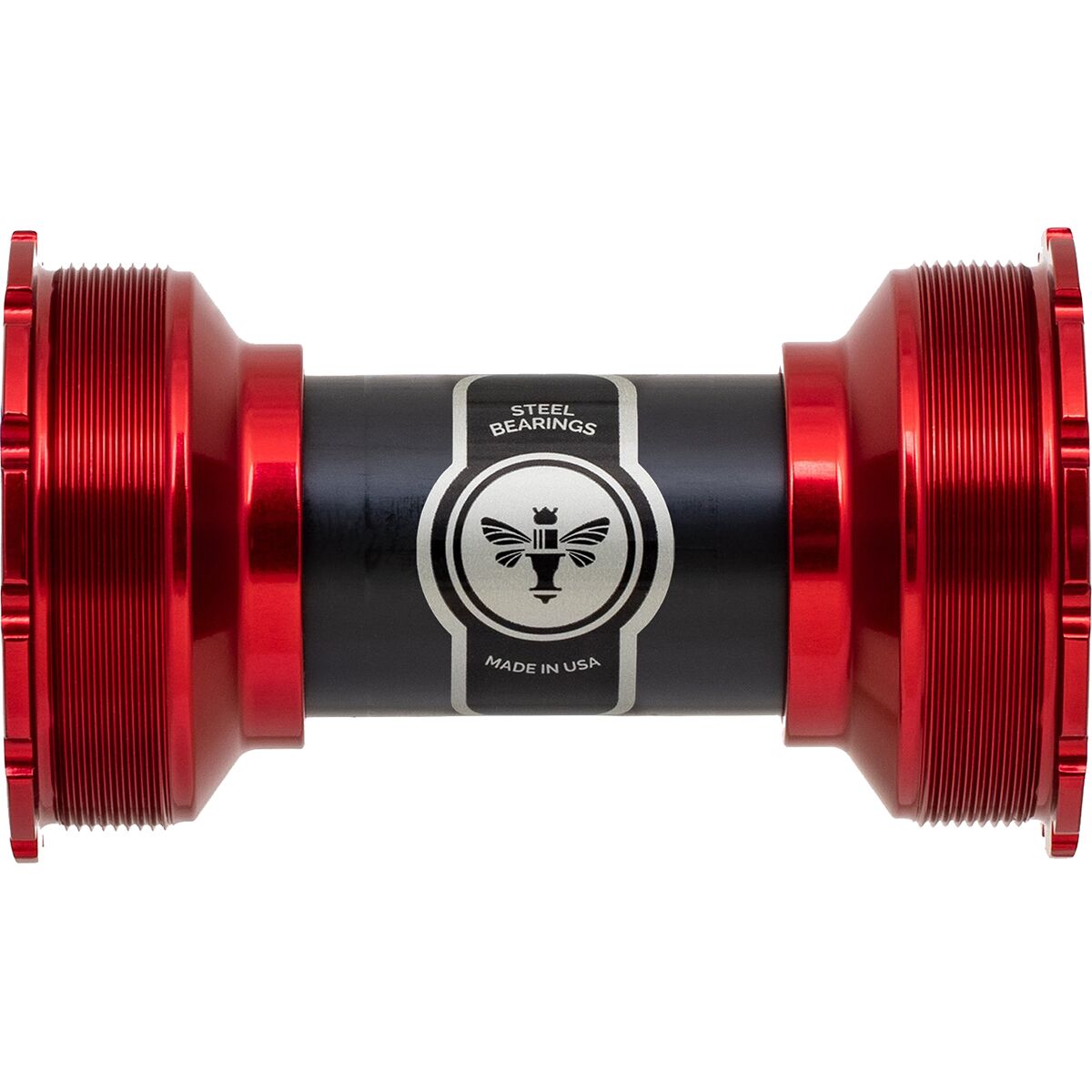 Chris King ThreadFit T47-24i Bottom Bracket Red, 24mm