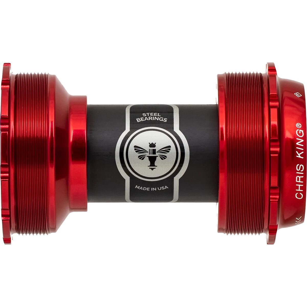 Chris King Chris King ThreadFit T47A-24 Bottom Bracket Matte Black, 24mm