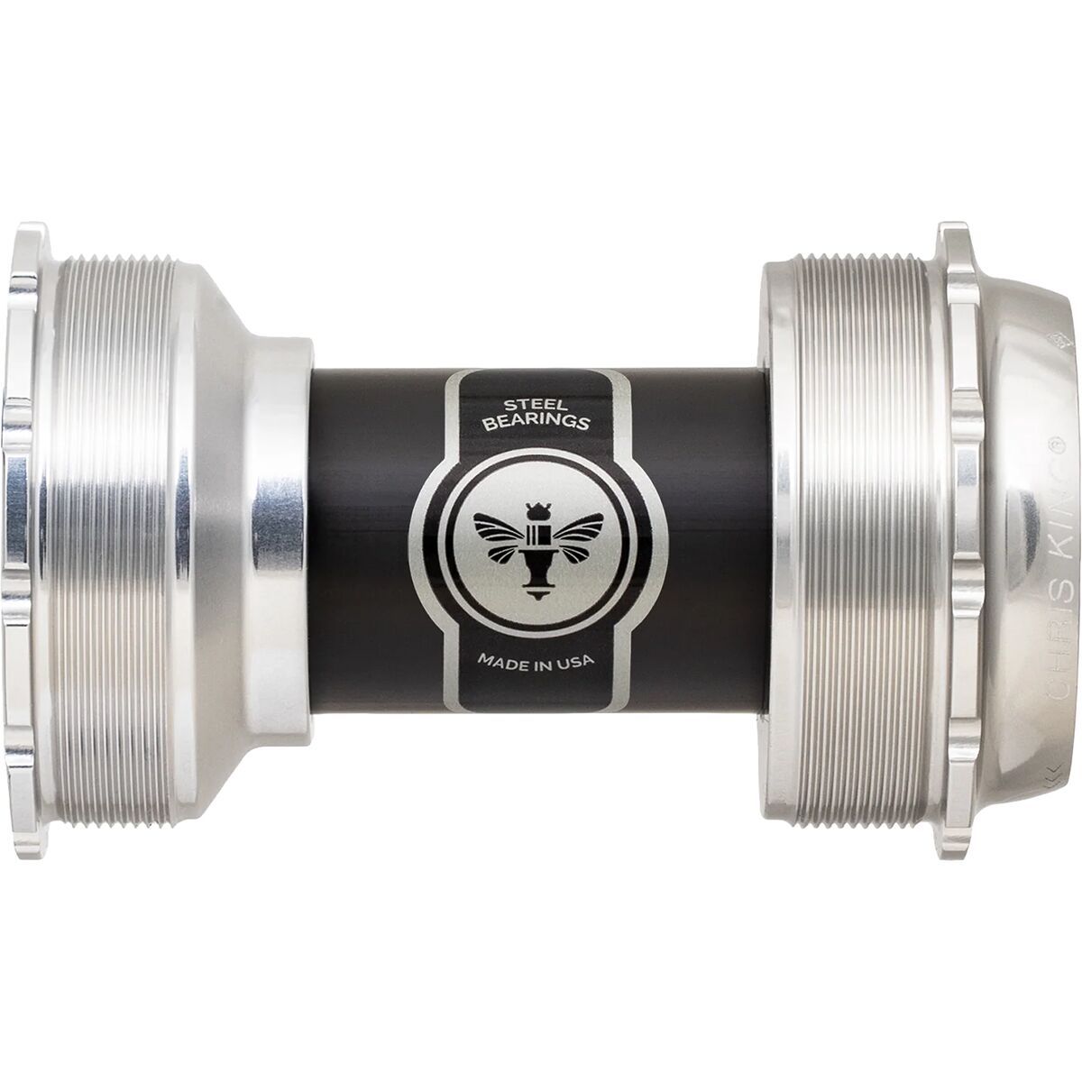 Chris King ThreadFit T47A-24 Bottom Bracket Matte Black, 24mm