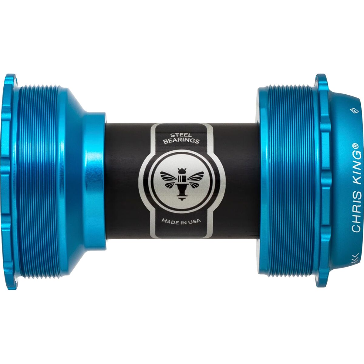 Chris King ThreadFit T47A-24 Bottom Bracket Turquoise, 24mm
