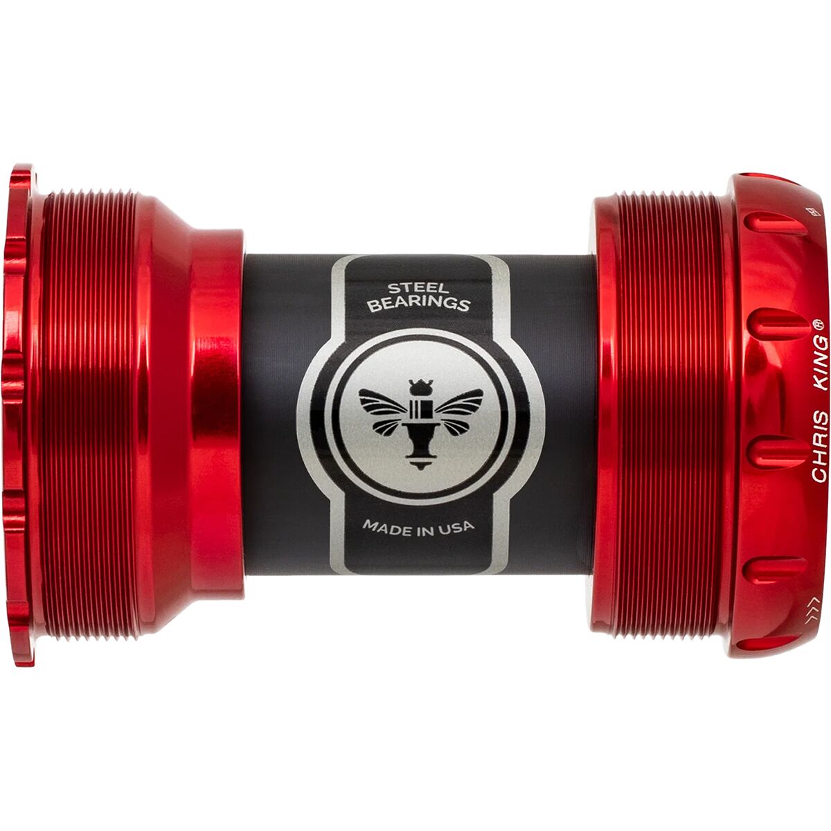 Chris King ThreadFit T47A-30 Bottom Bracket Red, 30mm