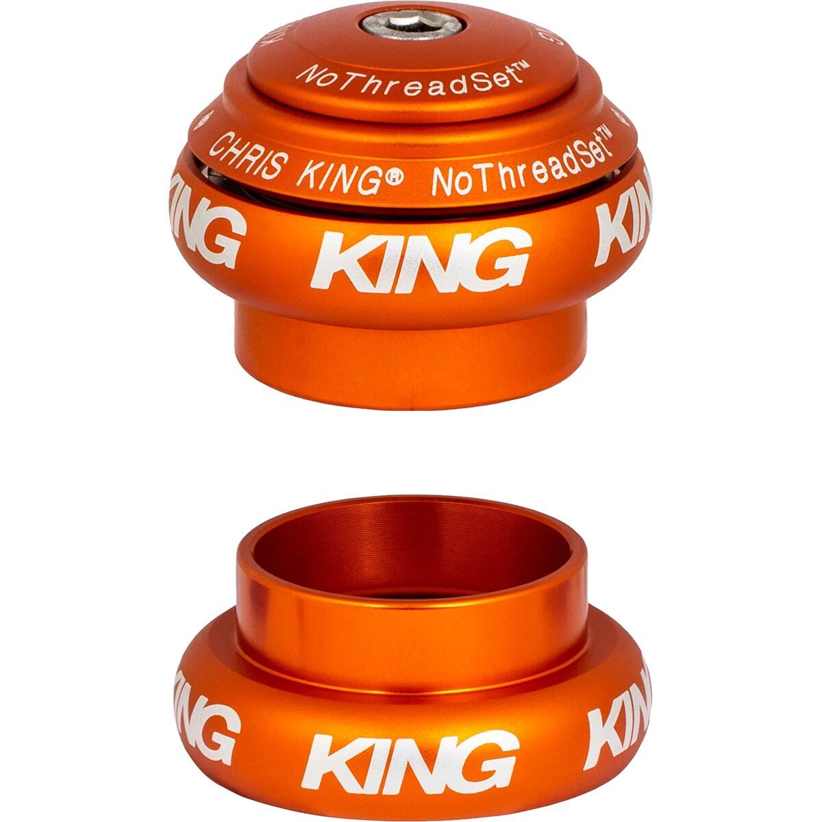 Chris King Chris King NoThreadset Headset - 1 1/4in Matte Mango, EC34/EC44 1-1/4in