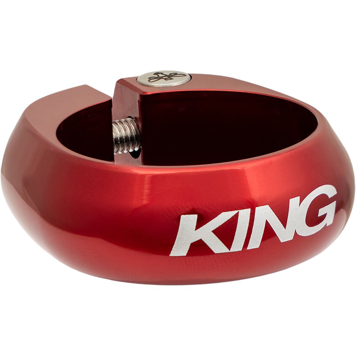 Chris King King Seatpost Collar Red, 30mm