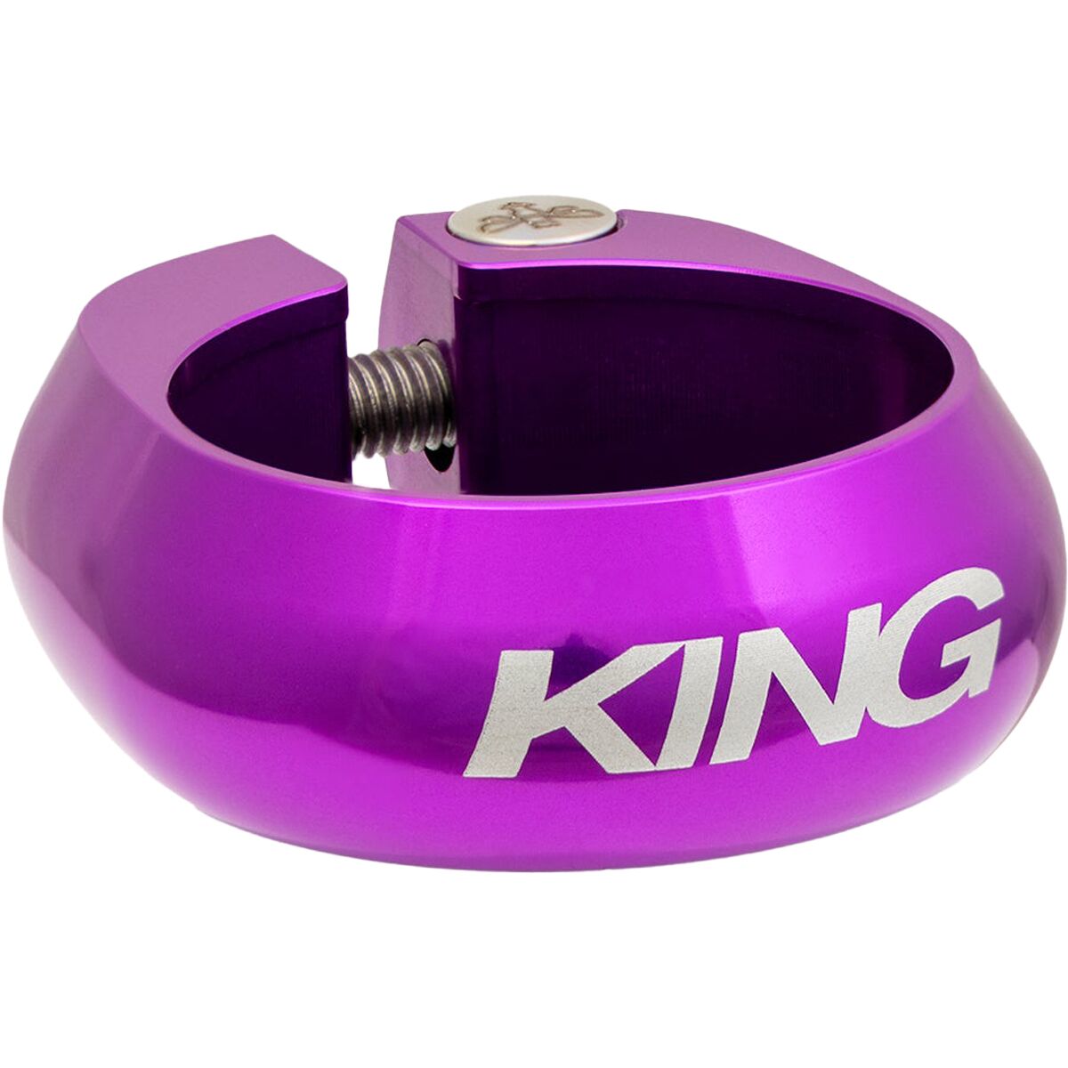 Chris King Chris King King Seatpost Collar 3D Violet, 31.8mm