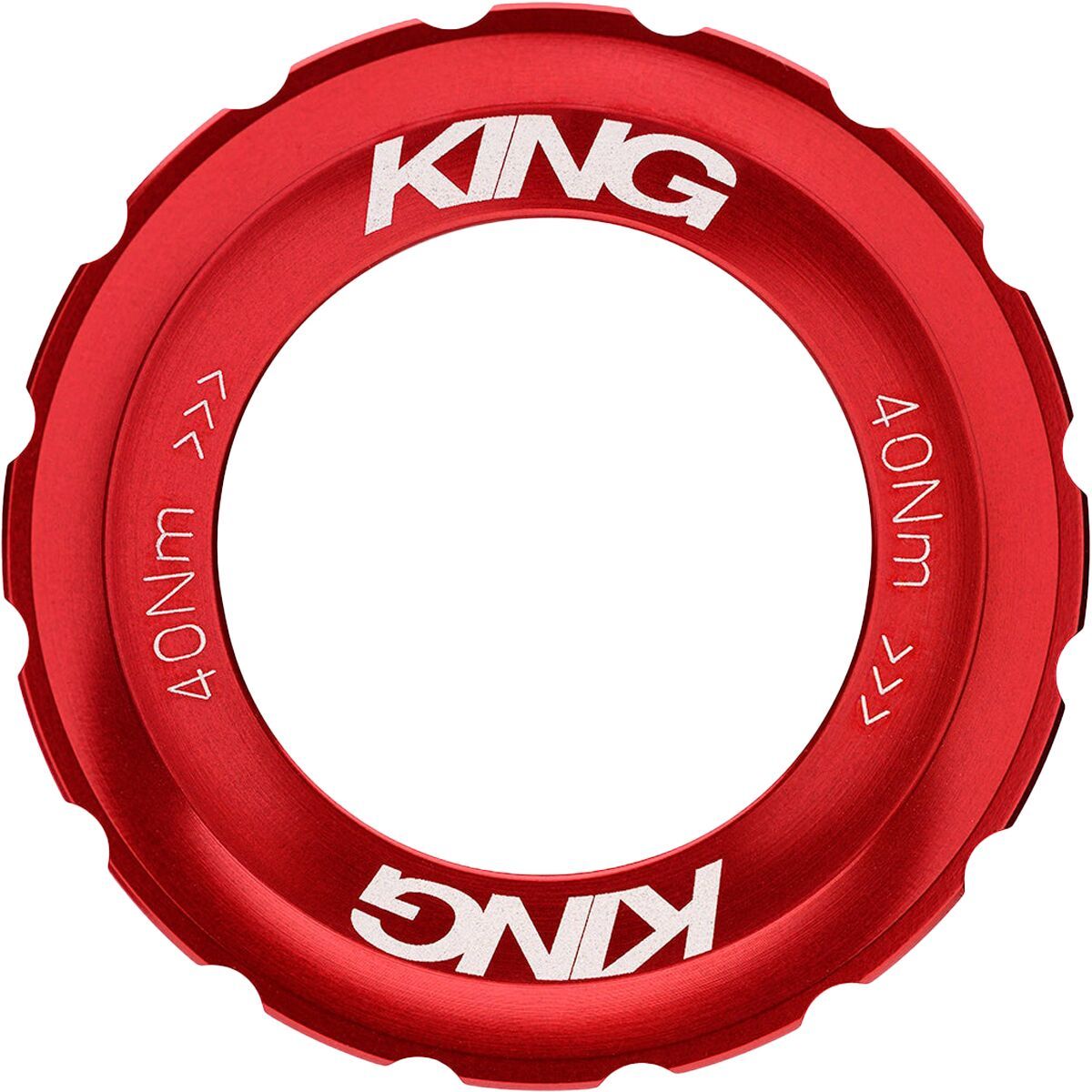 Chris King King Lockring Red, One Size