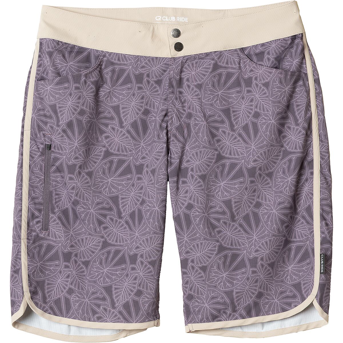Club Ride Apparel Club Ride Apparel Savvy Short - Women's Raisin Palm, L