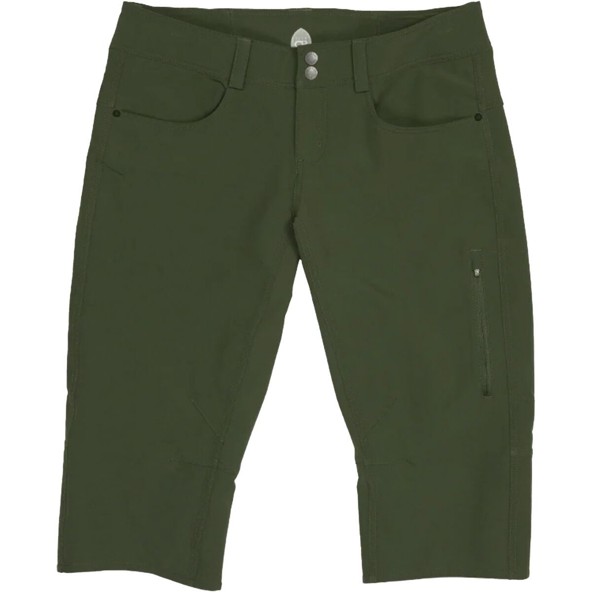 Club Ride Apparel Club Ride Apparel Joanie Capri - Women's Olive, M