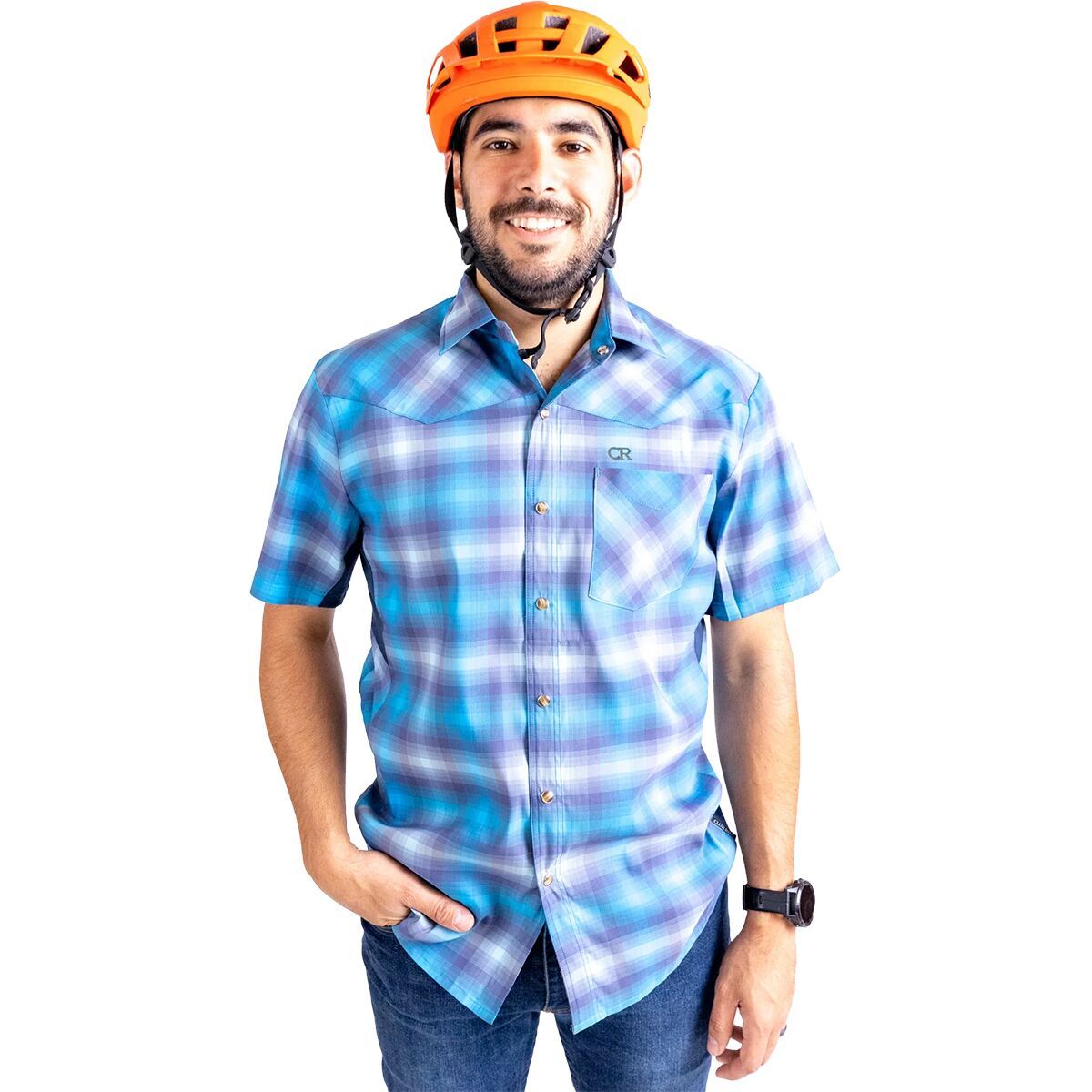 Club Ride Apparel Club Ride Apparel New West Jersey - Men's Khaki Red, M