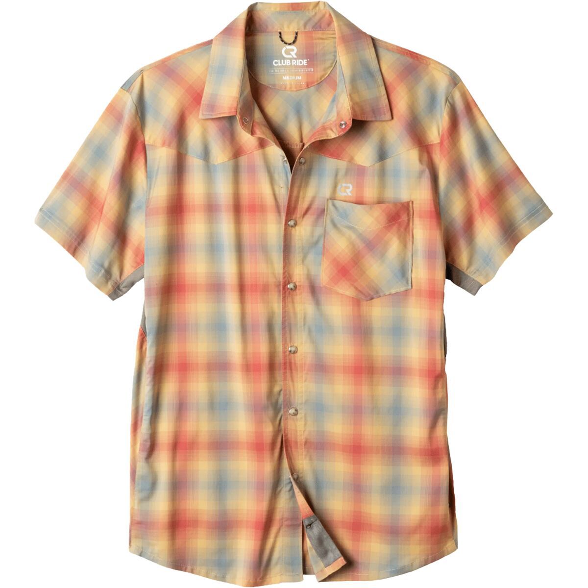 Club Ride Apparel Club Ride Apparel New West Jersey - Men's Khaki Red, M