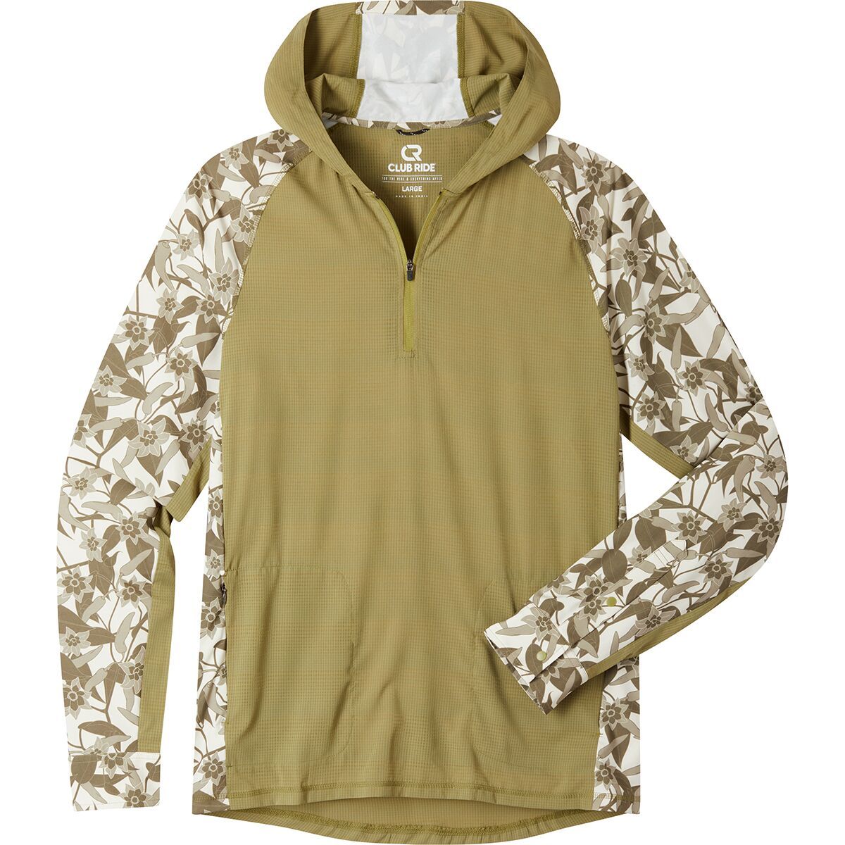 Club Ride Apparel Club Ride Apparel Helios Sun Shirt - Men's Spicy Green Chili, M