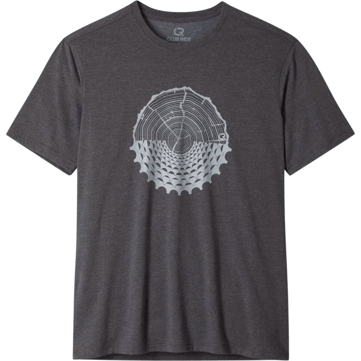 Club Ride Apparel Cog T-Shirt - Men's Charcoal, XL