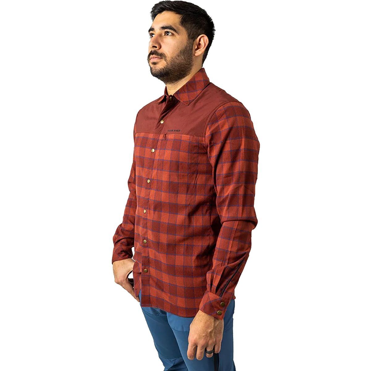 Club Ride Apparel Maholo Long Sleeve Flannel - Men's Auburn, S
